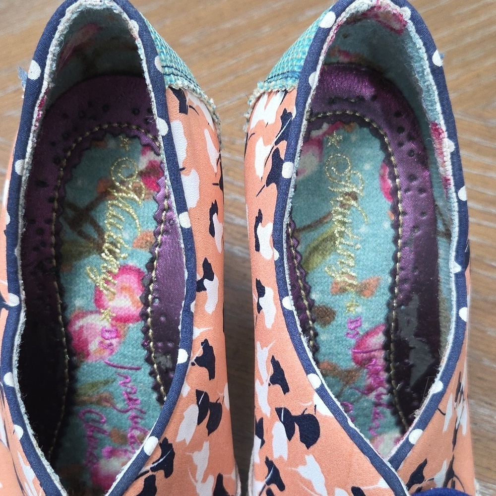 Irregular Choice Mutiny Floral Pumps, Size 37 - Picture 11 of 12